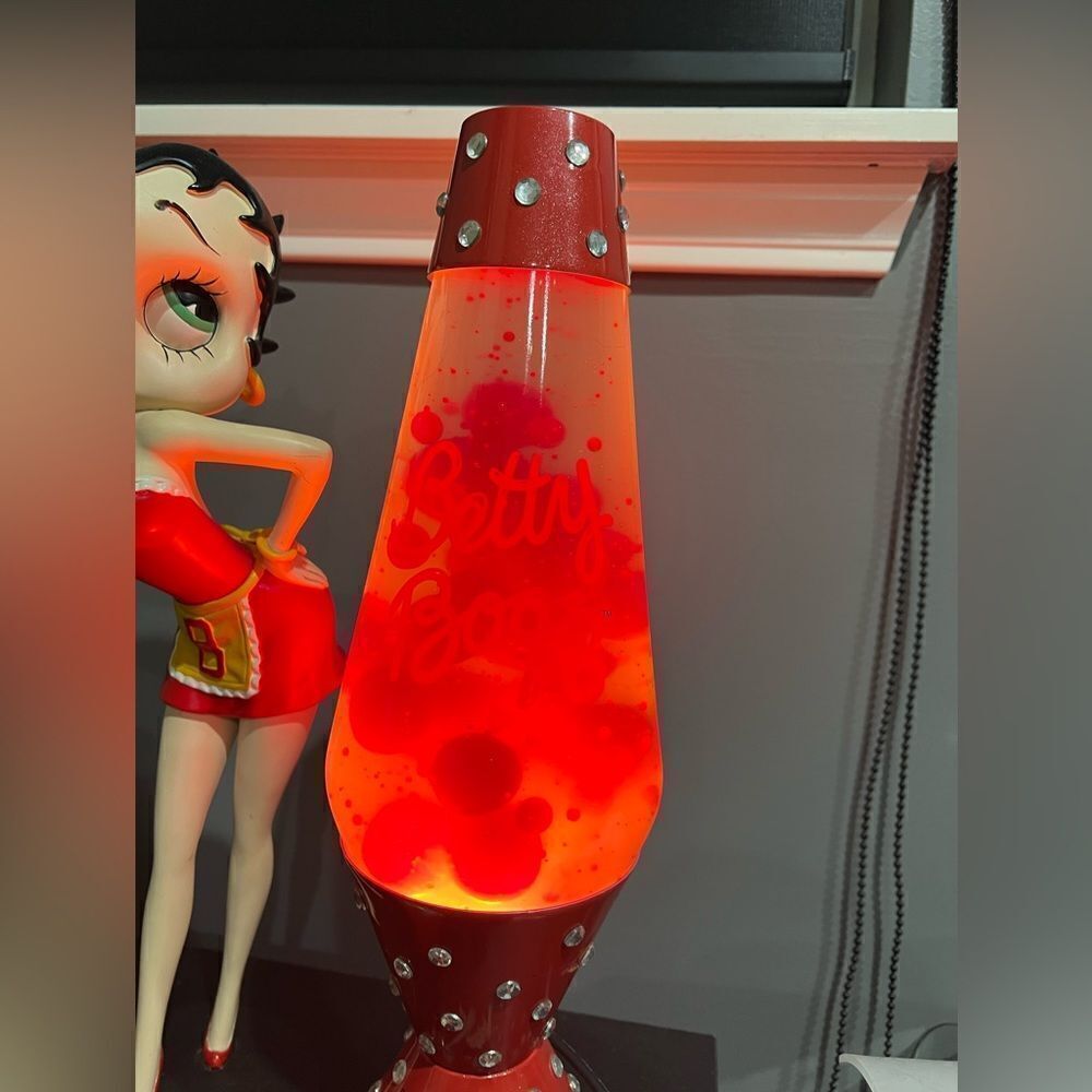 rare betty boop lava lamp
